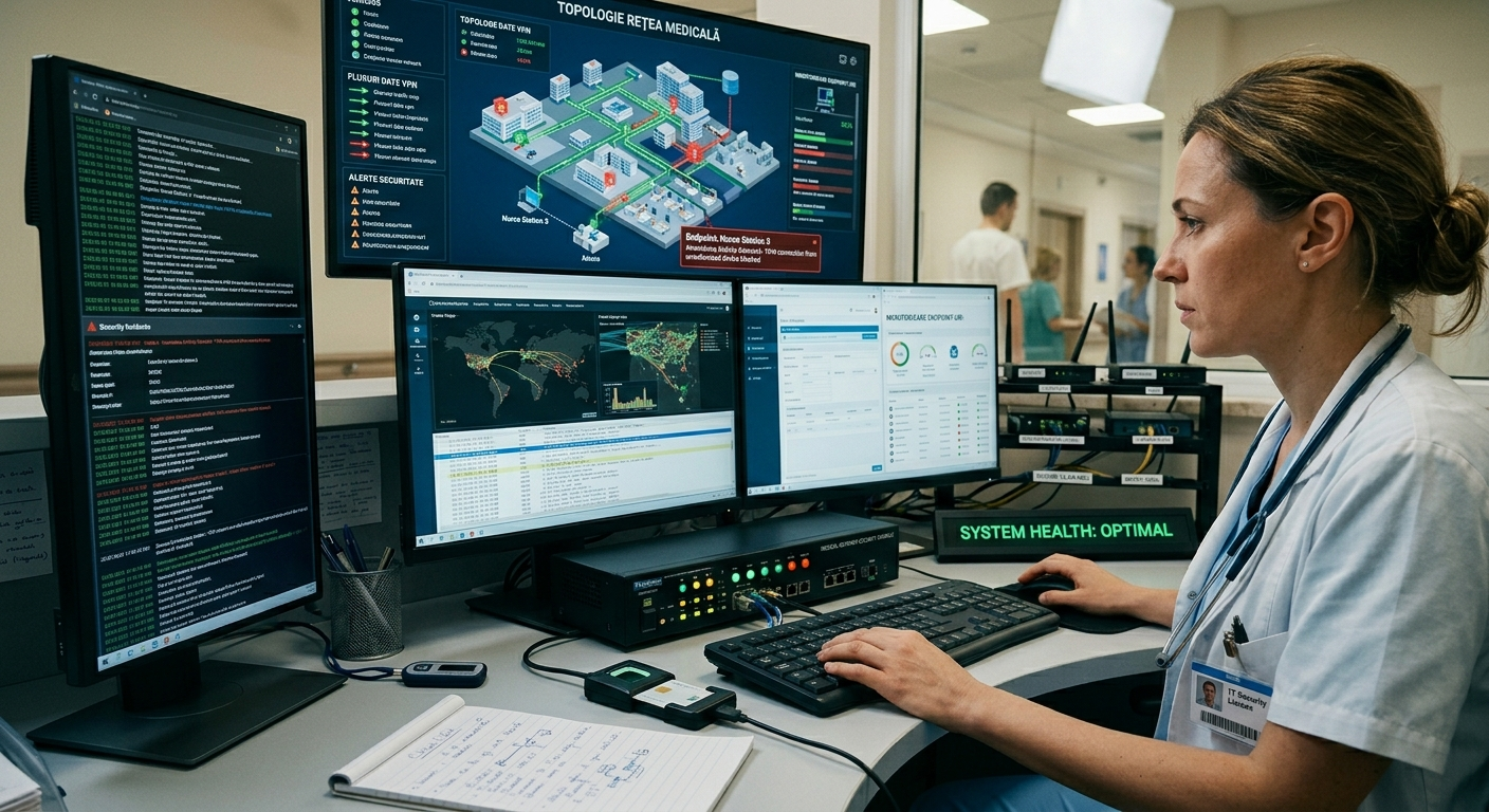 VPN Medical - Securitate IT pentru clinici și spitale